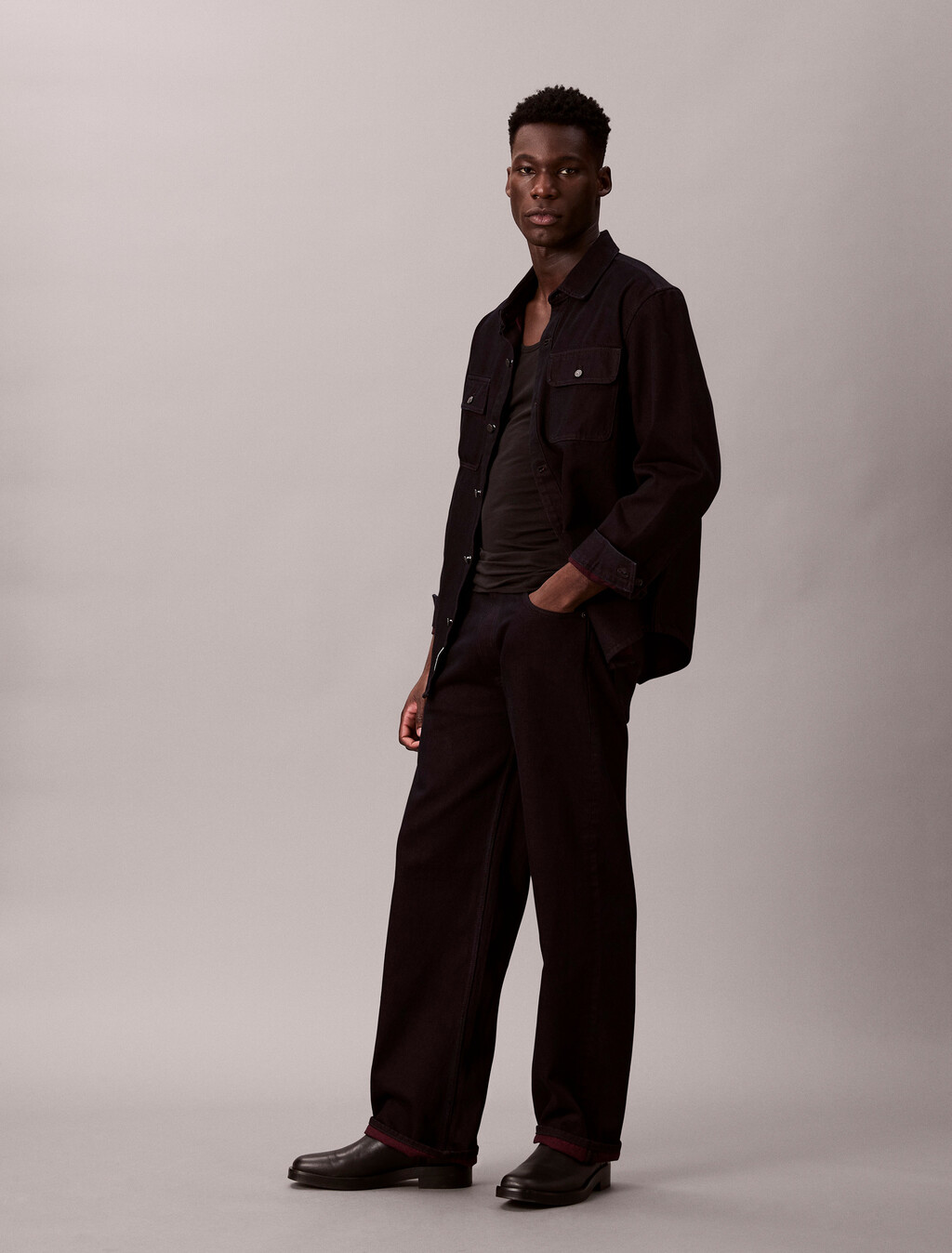 Baggy Jeans, MERLOT, hi-res