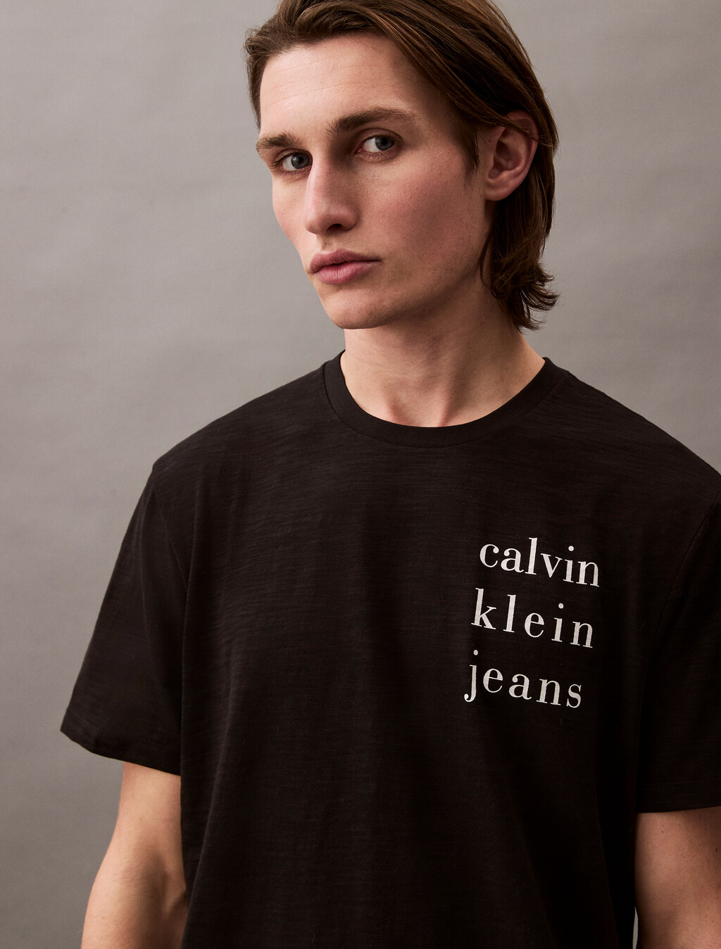 Logo T-shirt, Black, hi-res