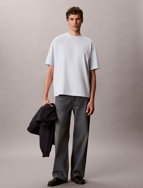 Cooling Relaxed Back Monogram Tee