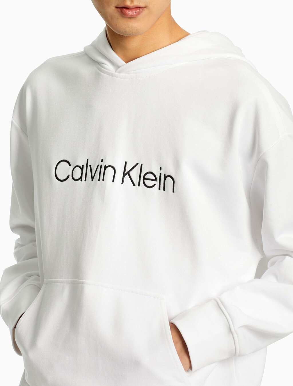 Hero Logo Terry Hoodie, BRILLIANT WHITE, hi-res