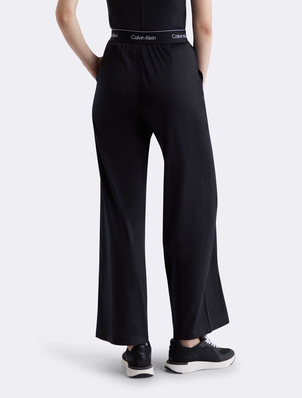 Modern Sport High Rise Wide Leg Sweatpants, BLACK BEAUTY, hi-res