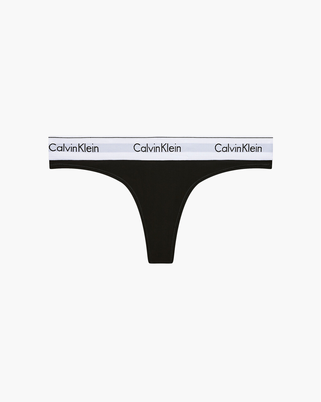 Modern Cotton Thong, BLACK, hi-res