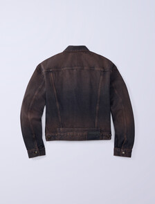 Jung Kook for Calvin Klein 90s Denim Trucker Jacket, DUSK, hi-res