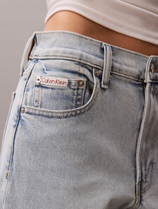 COOLMAX Washed High Rise Wide Leg Jeans, WASHED LIGHT INDIGO, hi-res