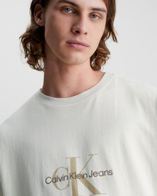 RELAXED MONOGRAM T-SHIRT, Classic Beige, hi-res