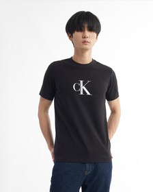 BLACK ARCHIVAL INSTITUTIONAL TEE, Ck Black, hi-res
