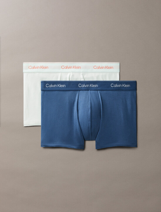 Icon Cotton Stretch Trunks 2 Pack