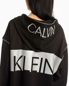 RECONSIDERED LONG SWEAT DRESS, Ck Black, hi-res
