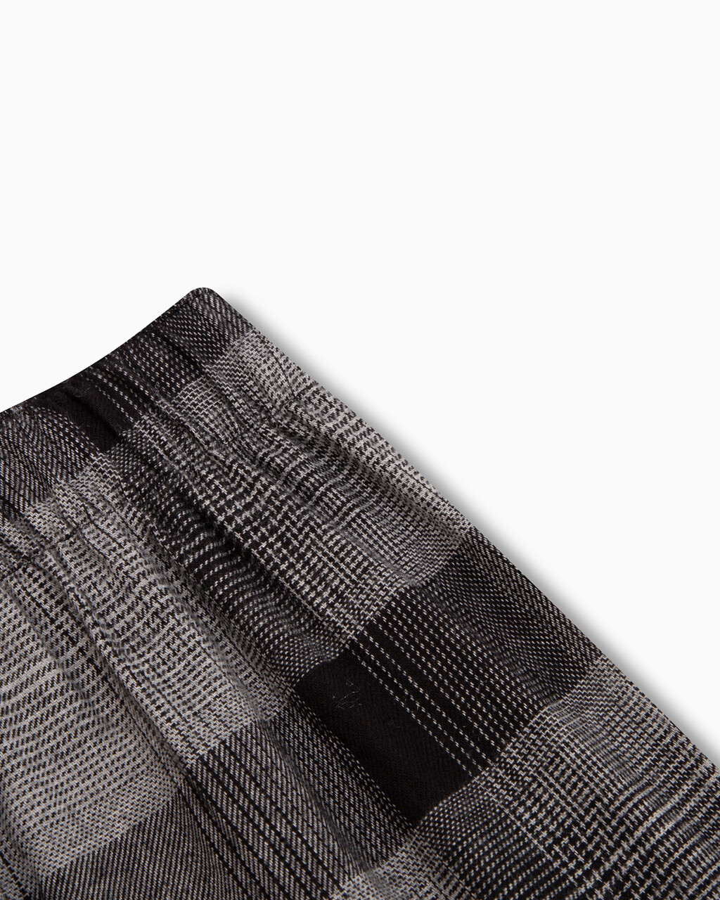 Flannel Sleep Pants, GRADIENT CHECK_GREY HEATHER, hi-res