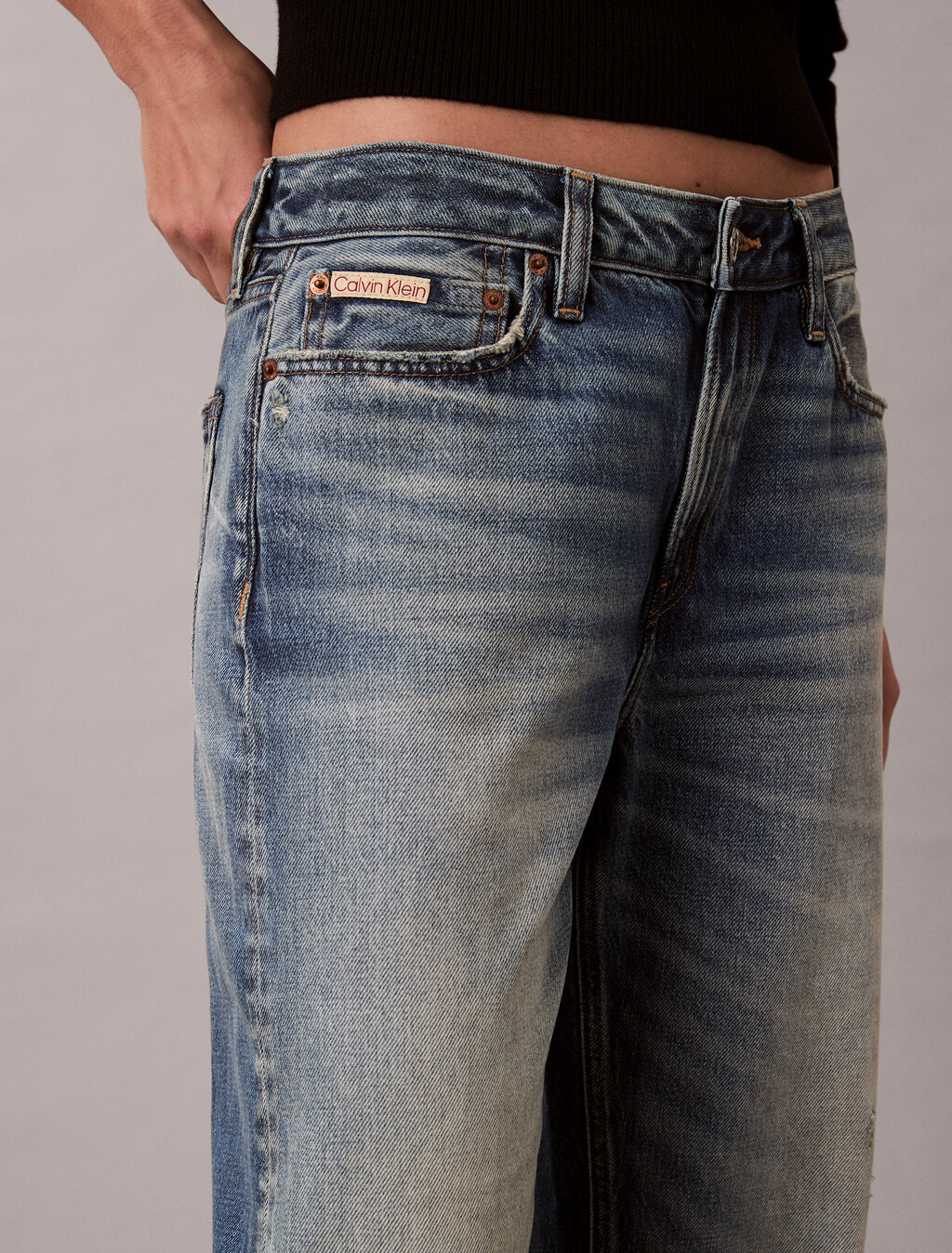 Signature 90s Straight Jeans, TINTED ESSEX, hi-res