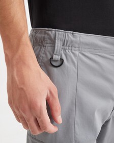 Monologo Badge Cargo Pants, Overcast Grey, hi-res