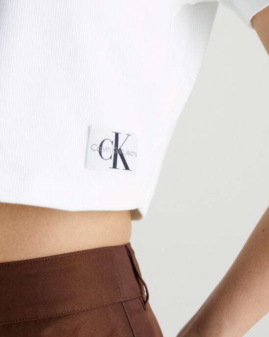 Relaxed Ribbed Polo Shirt