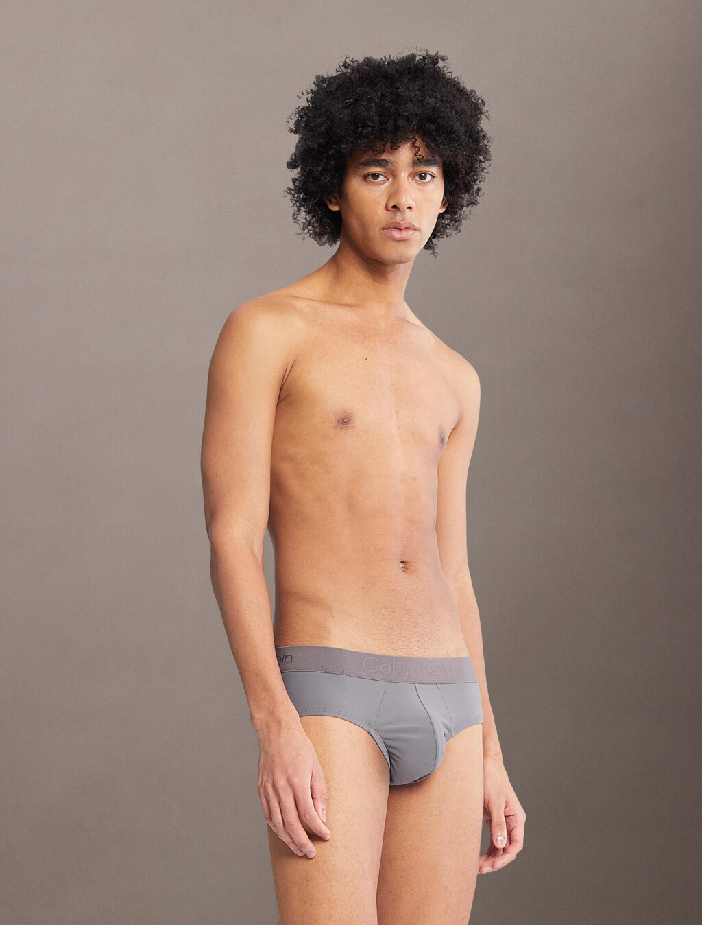 Ck Black Micro Hipster Briefs, Grey Sky, hi-res
