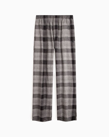 Flannel Sleep Pants, GRADIENT CHECK_GREY HEATHER, hi-res