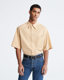 Khakis Relaxed Fit Shirt, Croissant, hi-res