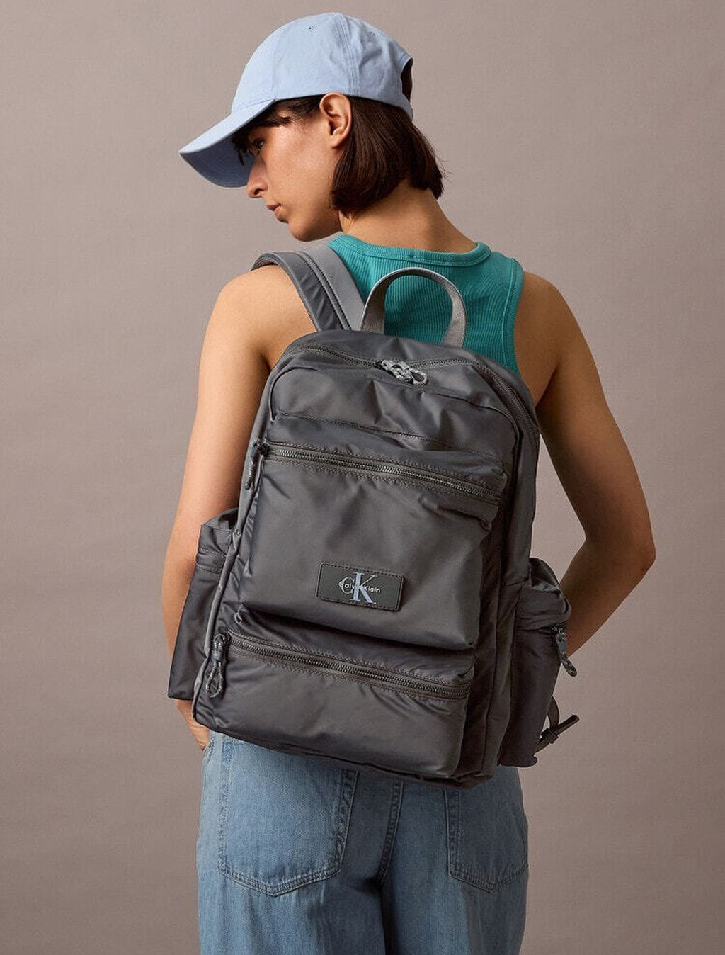 Tech Utility Backpack, Granite Gray/Glacier Lake, hi-res