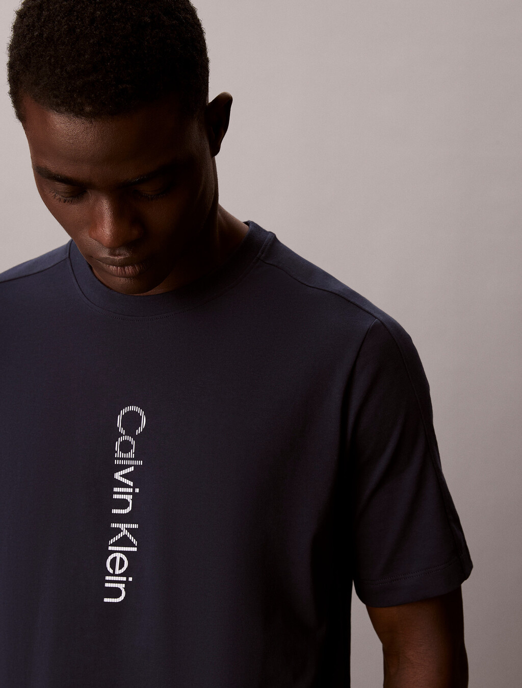 Performance Cotton Blend Gym T-shirt, Shoreline, hi-res