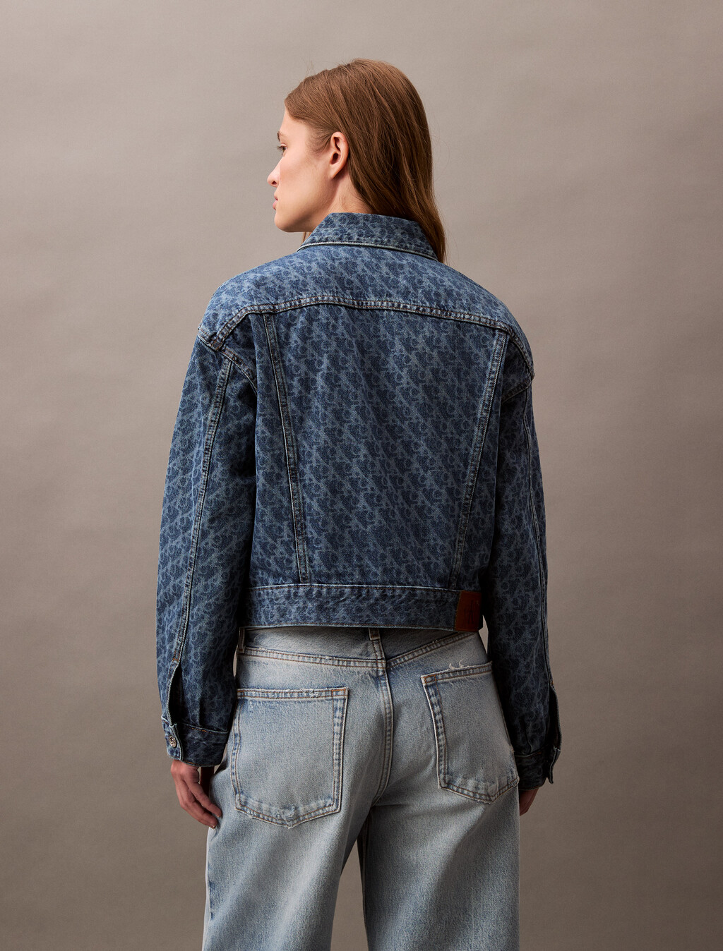 90's Logo Denim Jacket, MARQUEE, hi-res