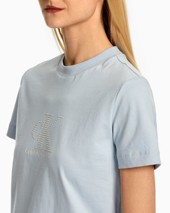 PEARLIZED MONOGRAM APPLIQUE TEE