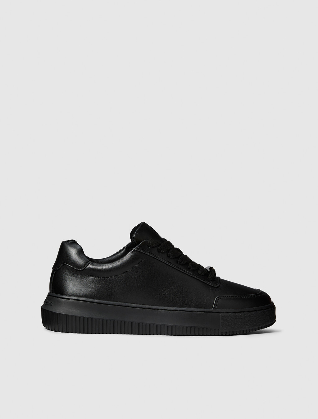 Women's Sneaker, Triple Black, hi-res