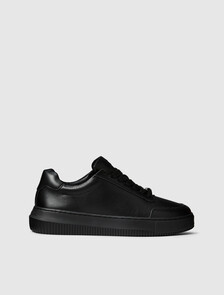 Women's Sneaker, Triple Black, hi-res