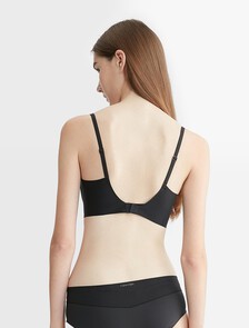 Invisibles Push Up Plunge Bra, Black, hi-res