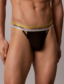 Mesh Thong - Pride, Black, hi-res