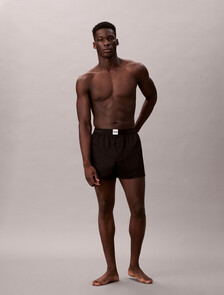 Slim Fit Boxers - Icon logo, Black, hi-res