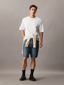 37.5 Regular Denim Shorts, Denim Light, hi-res
