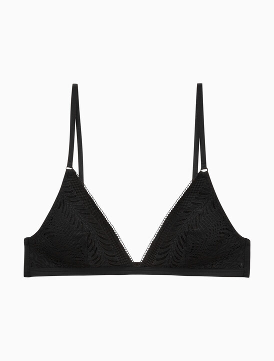 Minimalist Lace Triangle Bra
