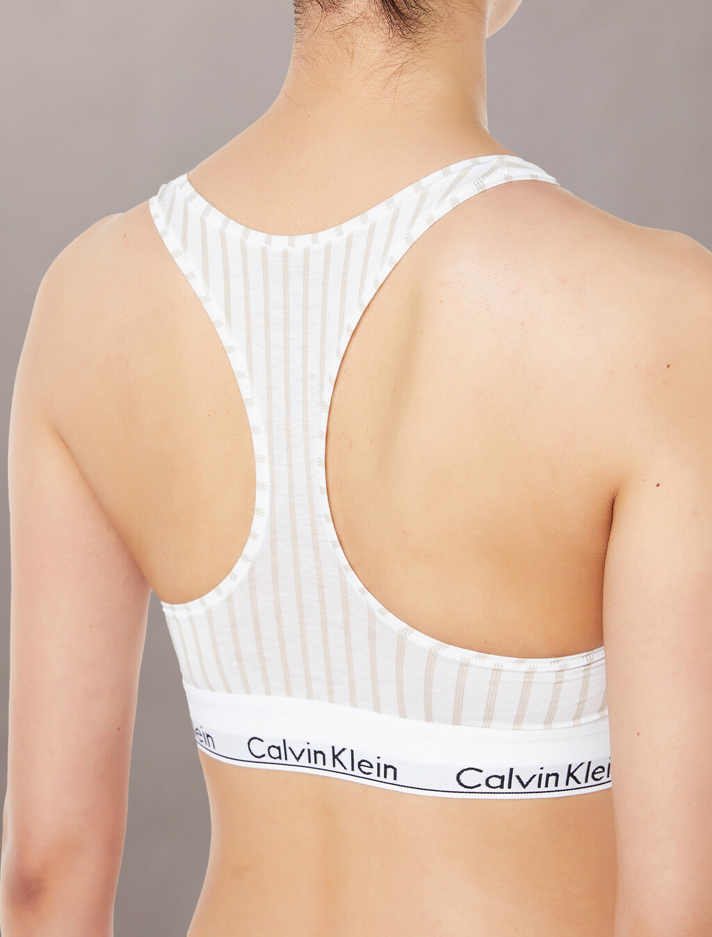Icon Cotton Lightly Lined Bralette, 17744 STEADY STRIPE+PELICAN, hi-res