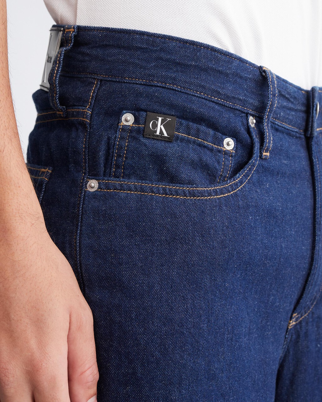 90s Loose Linen Jeans, RINSE, hi-res