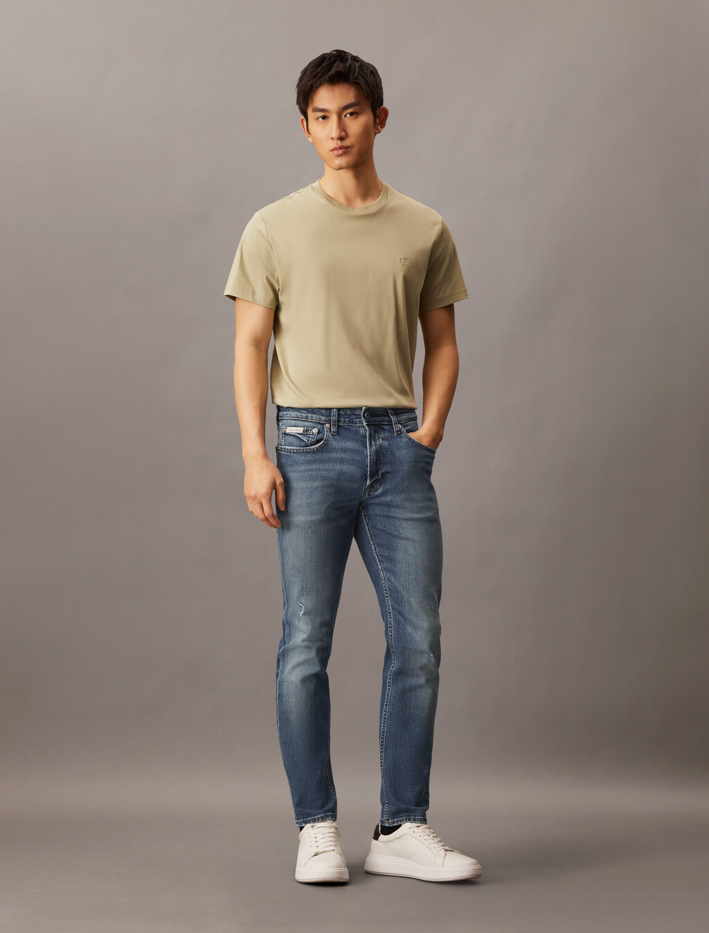 Faded Slim Jeans, FADED CK BLUE, hi-res
