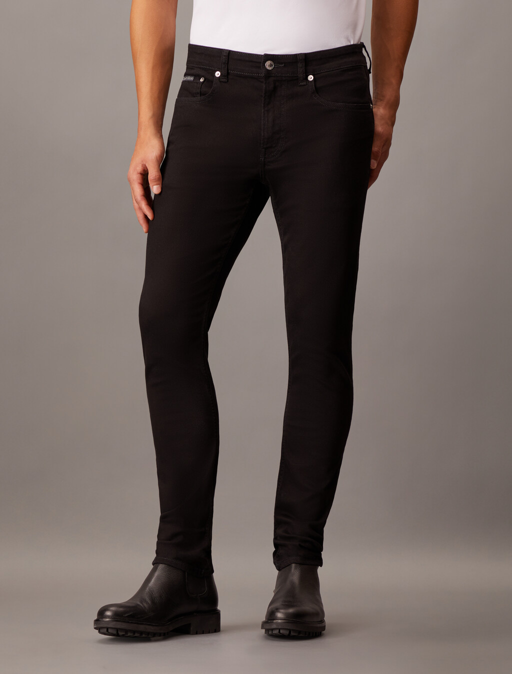 Black Body Skinny Jeans, Denim Black, hi-res