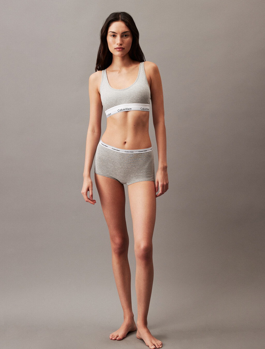 Modern Logo Hipster Panty, Grey Heather, hi-res