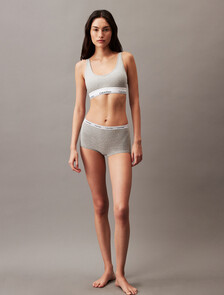 Modern Logo Hipster Panty, Grey Heather, hi-res