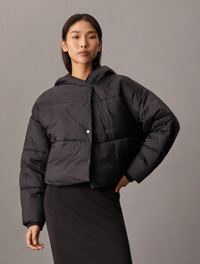 Heavyweight Puffer Jacket, Black Beauty, hi-res