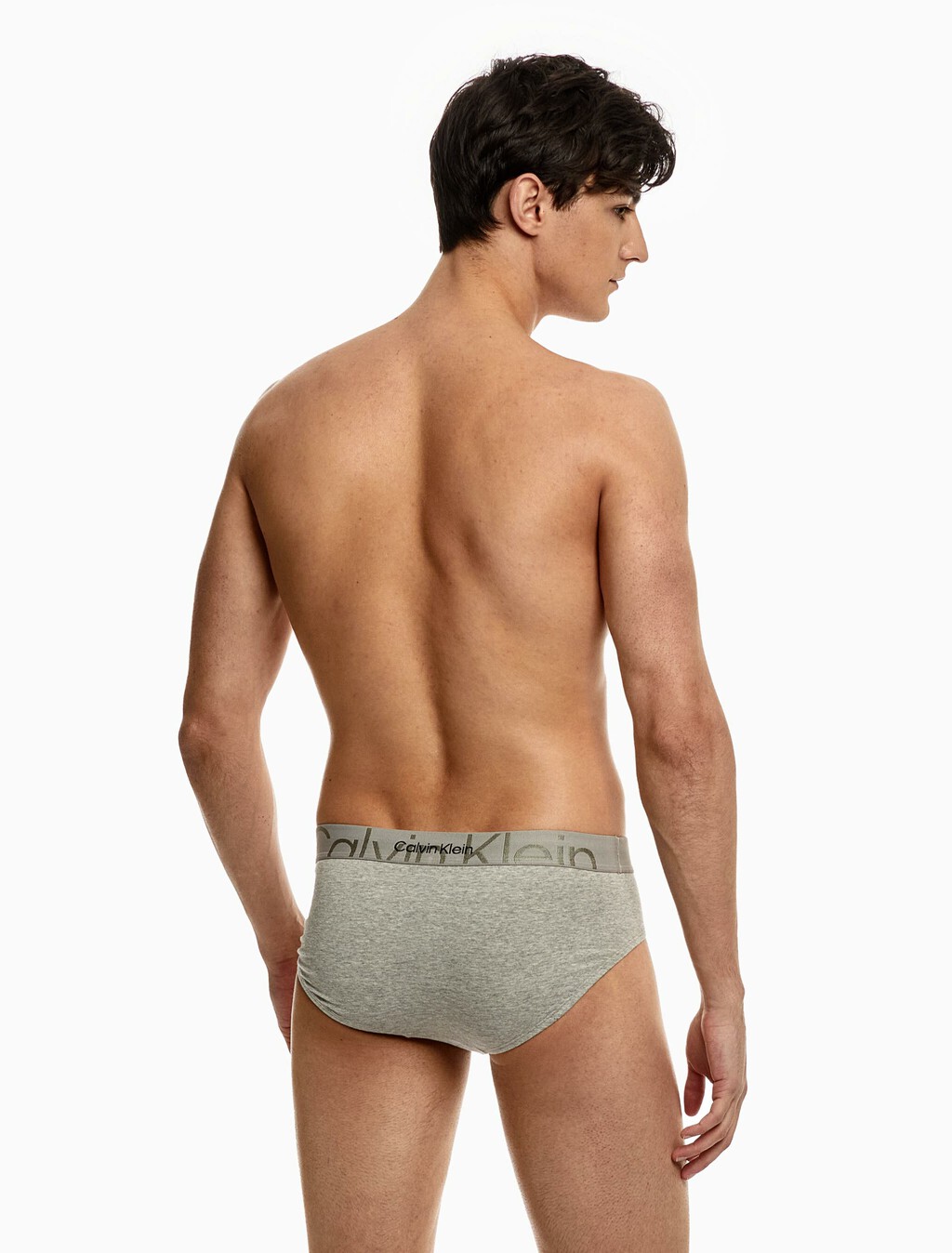 Embossed Icon Cotton Hipster Briefs, Grey Heather, hi-res