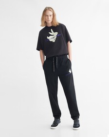Year Of The Rabbit Relaxed Fit Tee, CK BLACK, hi-res