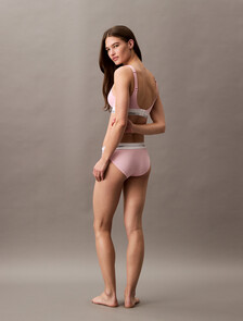 Icon Cotton Bikini, Buff Pink, hi-res