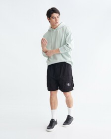 STANDARDS TERRY HOODIE, Green Lily, hi-res