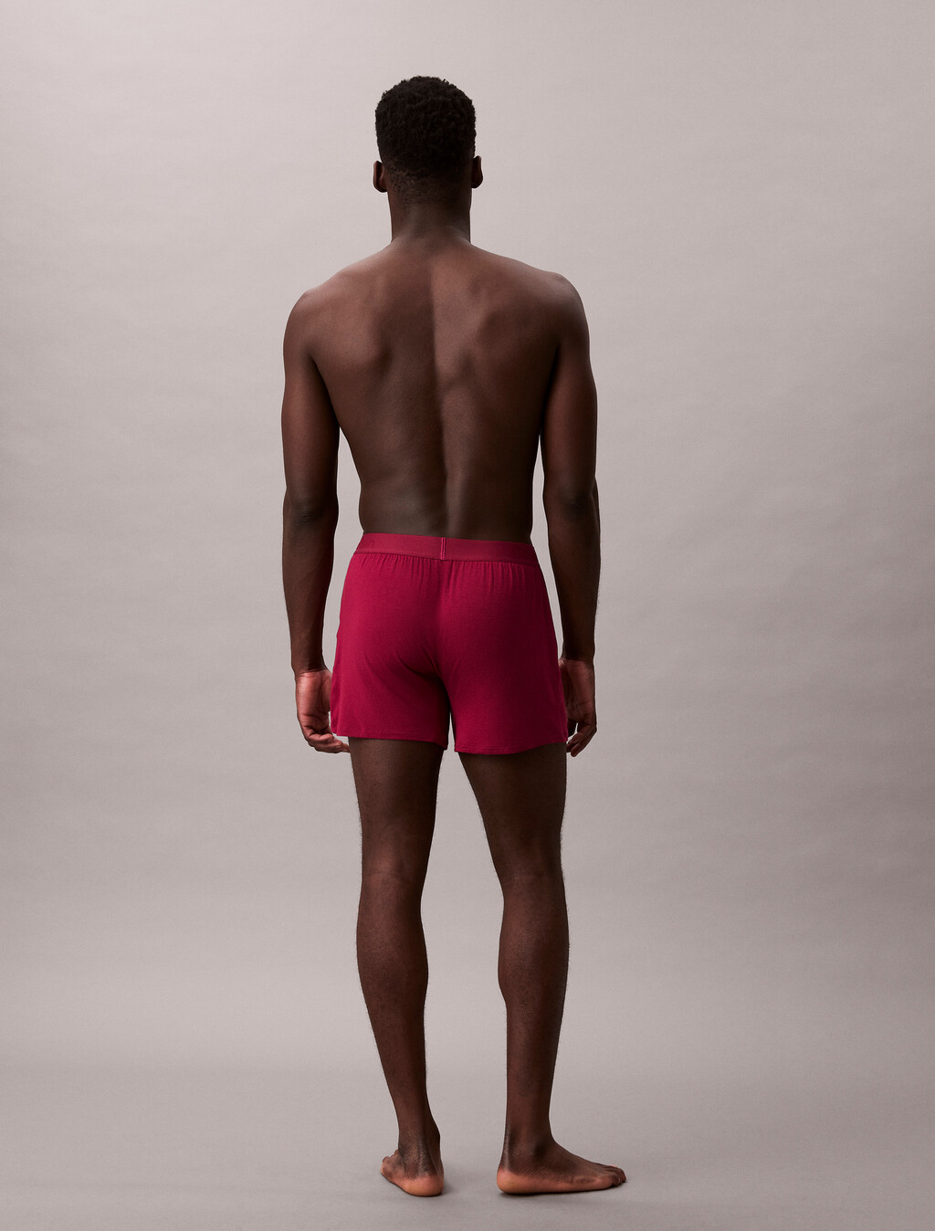 Ultra Soft Modal Slim Boxer, Beet Red, hi-res