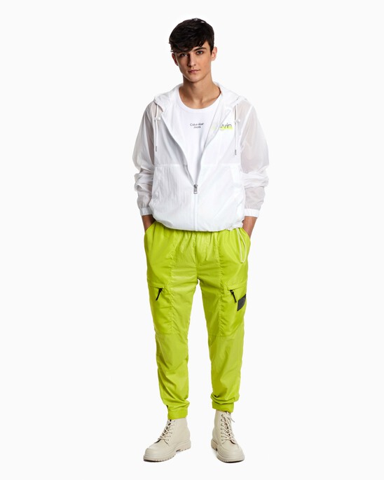 REIMAGINE NATURE PERFORATED CARGO PANTS