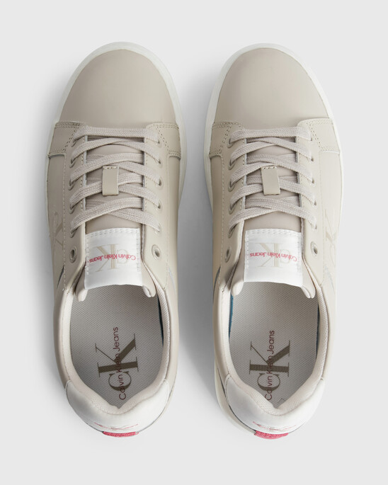 LEATHER TRAINERS