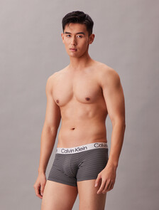 Chromatic Low Rise Trunk 5 Pack, TURBULENCE/HERITAGE STRIPE BLACK WOLF GREY/BLACK/H, hi-res