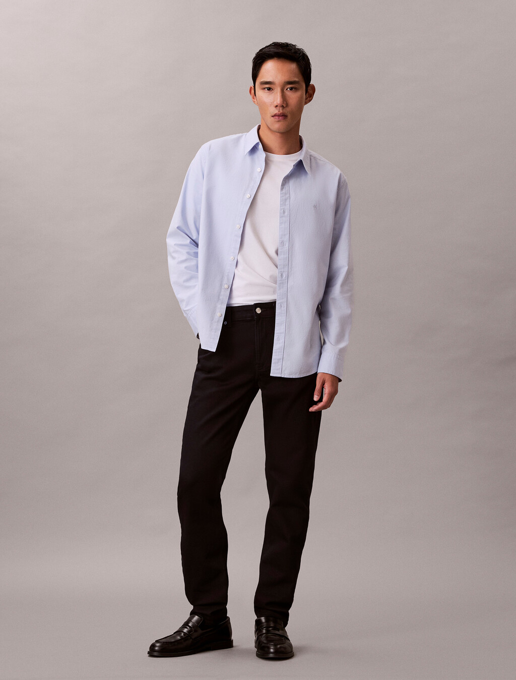 Slim Taper Classic Jeans, CLASSIC BLUE BLACK, hi-res