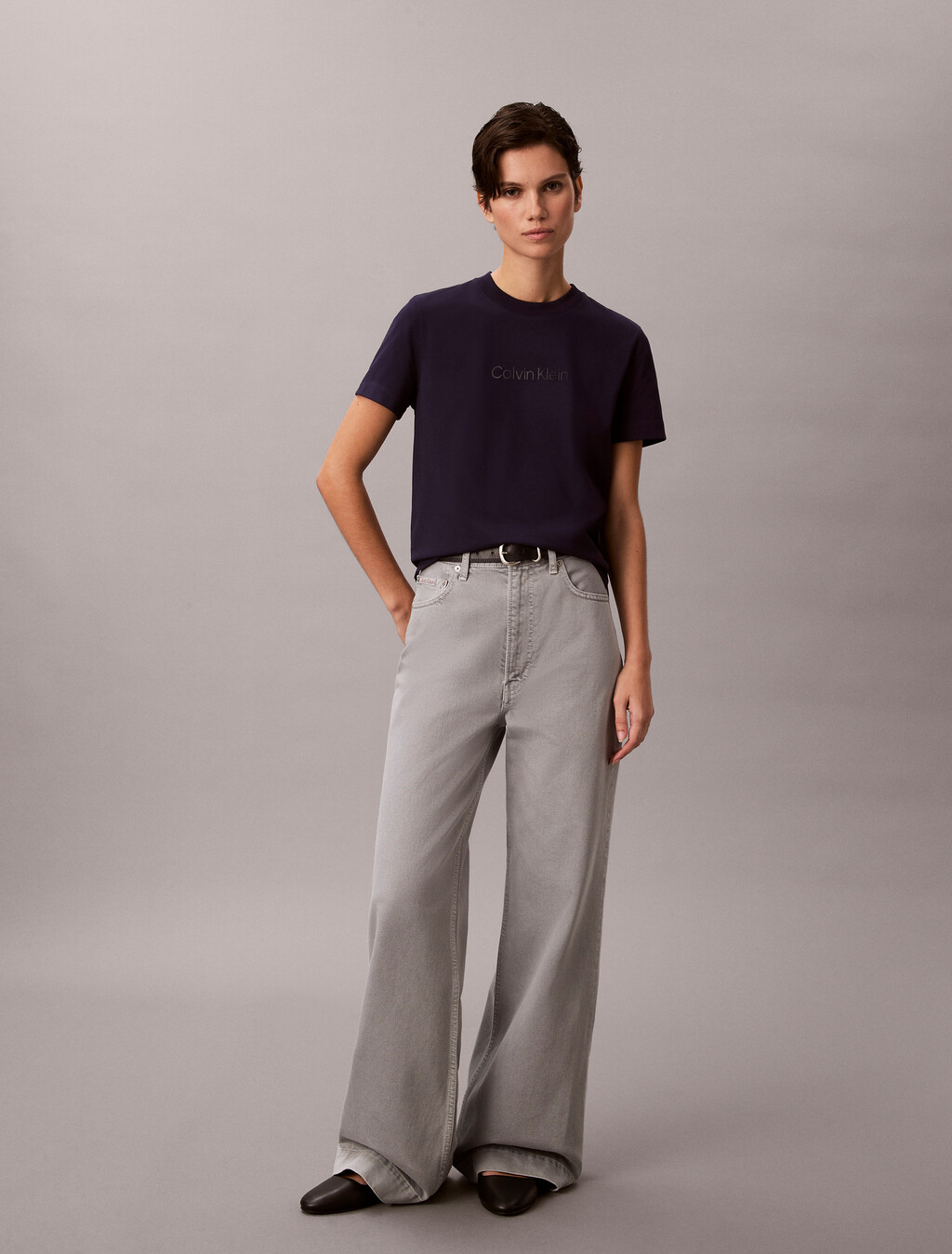 Cooling Jersey Crew Tee, Evening Blue, hi-res