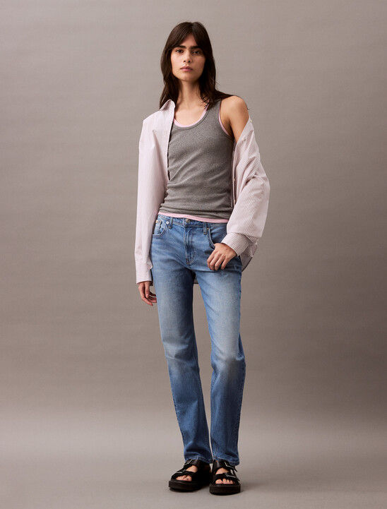 37.5 Mid Rise Slim Jeans