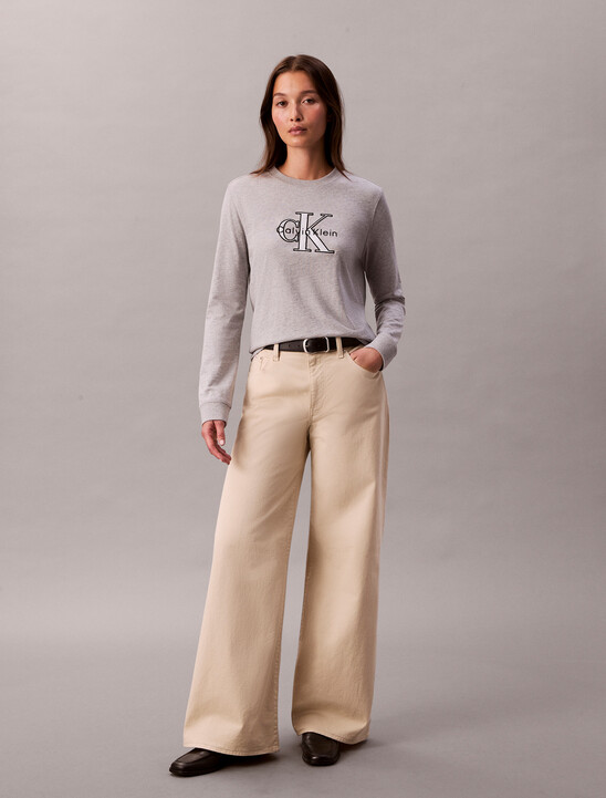 Monogram Long Sleeve Tee