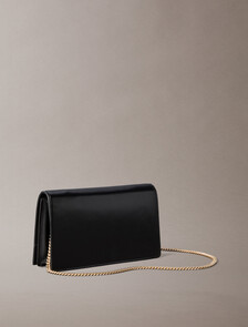 Monogram Wallet on Chain, Black, hi-res
